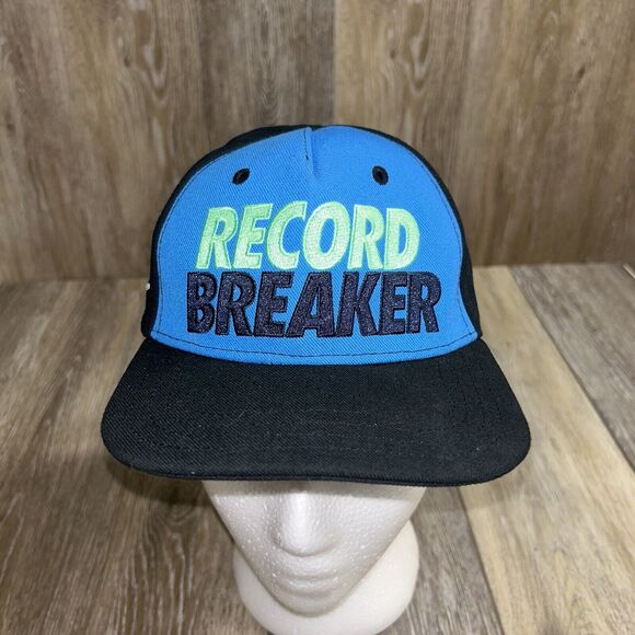 Nike Youth Kids Toddler Snapback Hat Cap Black Blue Record Breaker Nike True - Picture 1 of 7